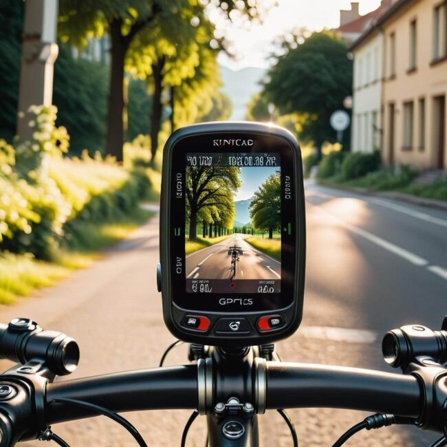 Bezpieczeństwo rowerzysty z GPS