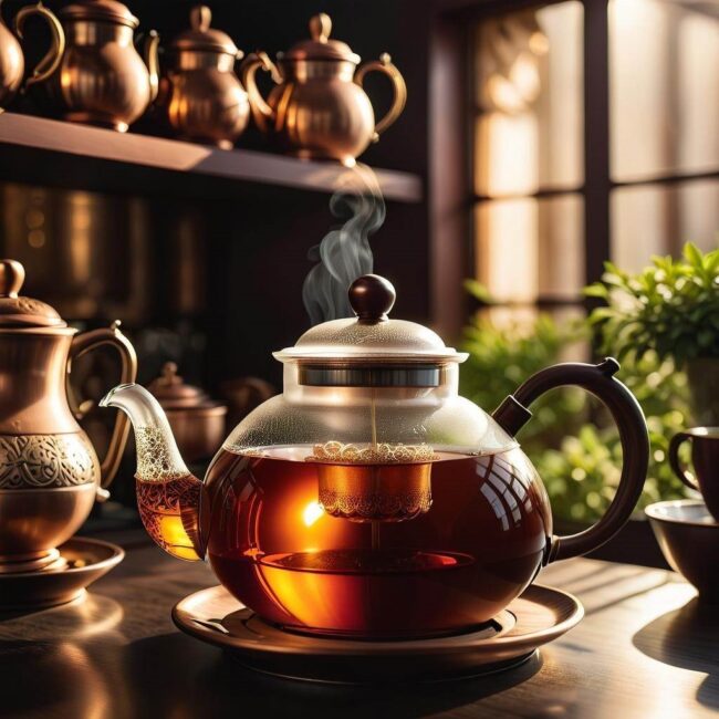 Czajnik turecki z długim noskiem