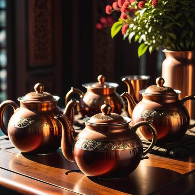 Czajnik turecki z pokrywką