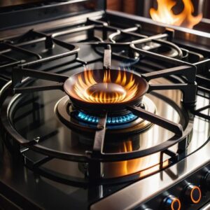 Czyszczenie palników kuchenki gazowej