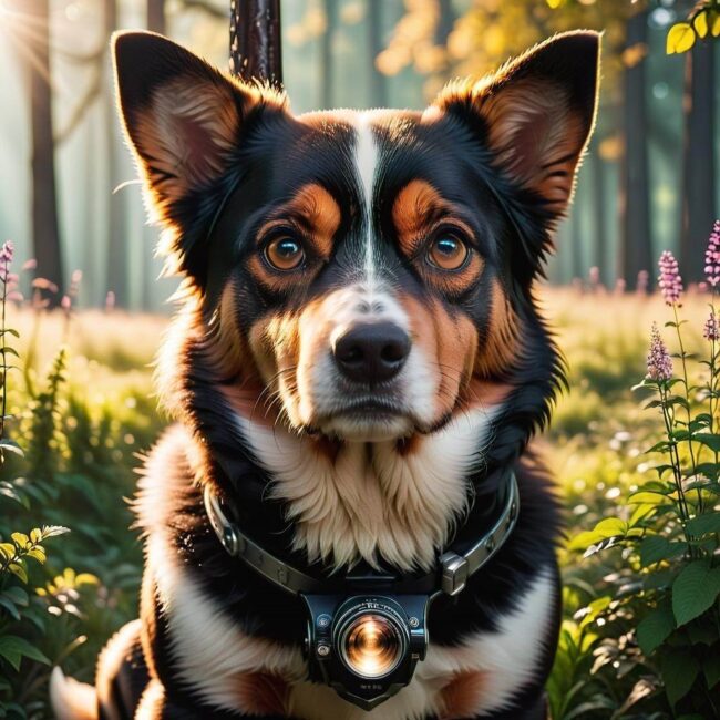 Elektroniczne śledzenie psa w czasie rzeczywistym