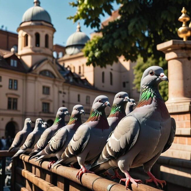 Gołębie pocztowe rasy