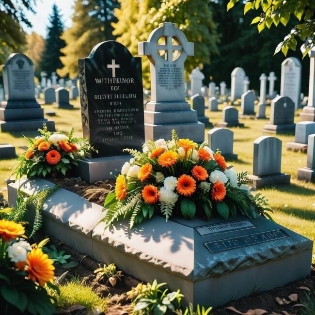 Indywidualne formy upiększania grobu