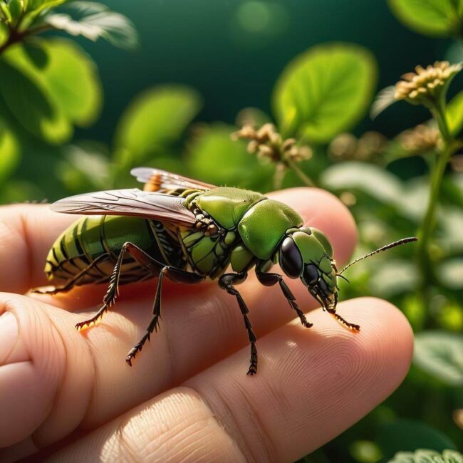 Jadalne owady w diecie wegetariańskiej
