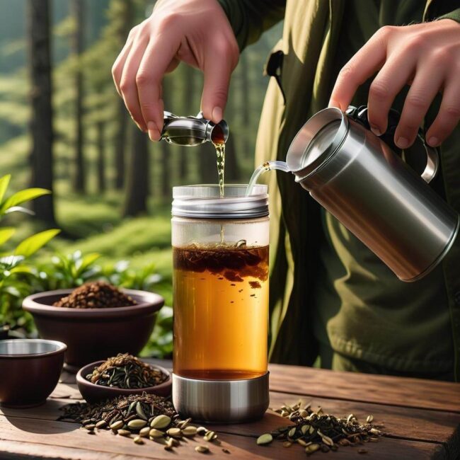 Jak oczyścić termos z osadu po zaparzonej herbacie