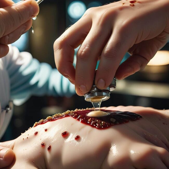 Jak osłabić klej opatrunku przed zdjęciem