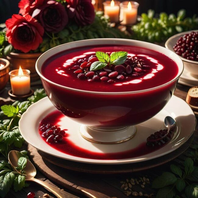 Jakie zioła wpływają na kolor barszczu