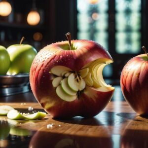 Kalorie w jabłku bez skórki