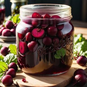 Kiszone buraki z rybą