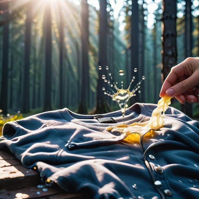 Klej kropelkowy na ubraniu – co zrobić