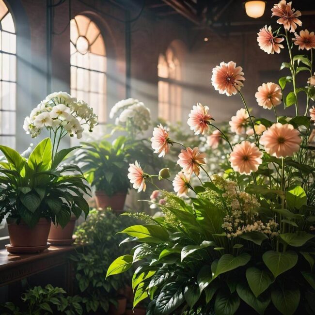 Kwiaty które neutralizują szkodliwe substancje