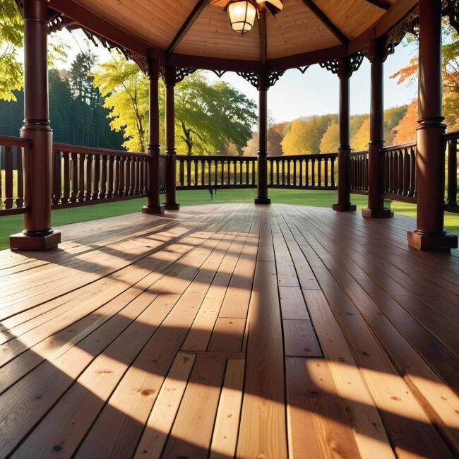 Odporność na warunki atmosferyczne podłoga do altany