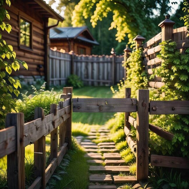 Płot z desek poziomych krok po kroku