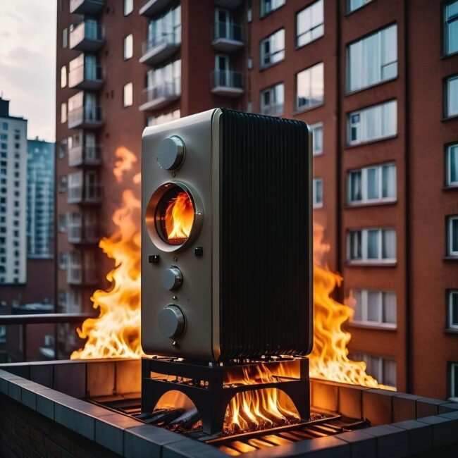 Początek ogrzewania w blokach mieszkalnych