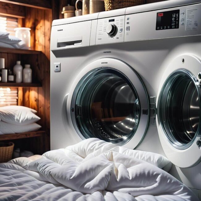 Prać kołdrę w pralce