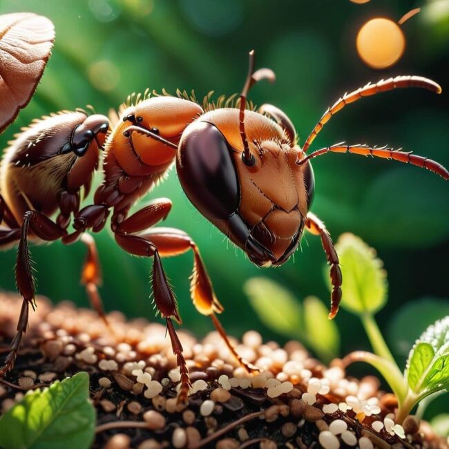 Problematyka żywienia mrówek w niewoli