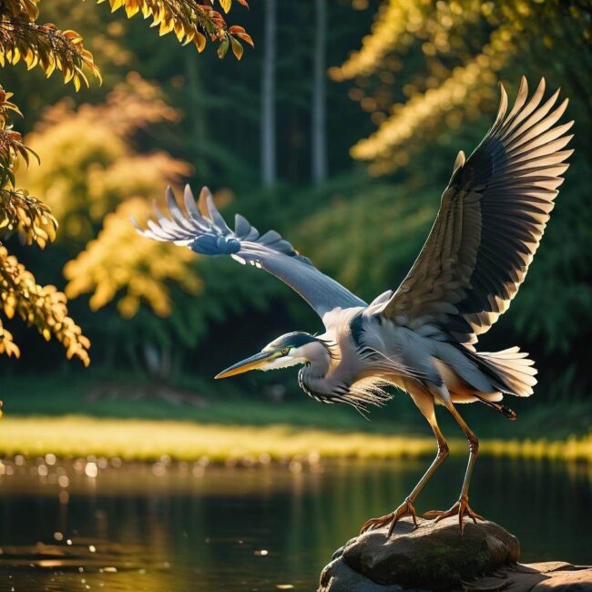 Sezonowe przemieszczanie czapli