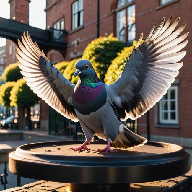 Skąd przylatuje gołąb pocztowy