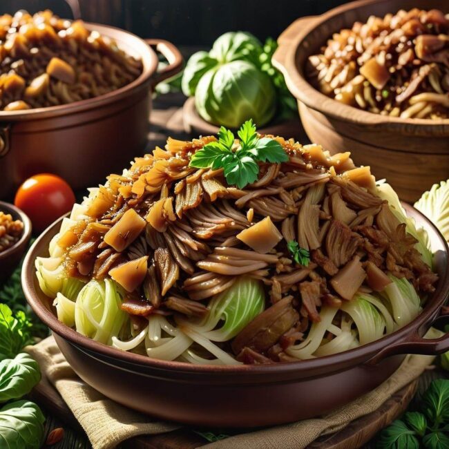 Składniki do bigosu letniego