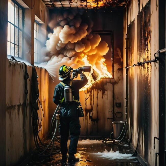 Skuteczne środki do czyszczenia pożarowego osadu