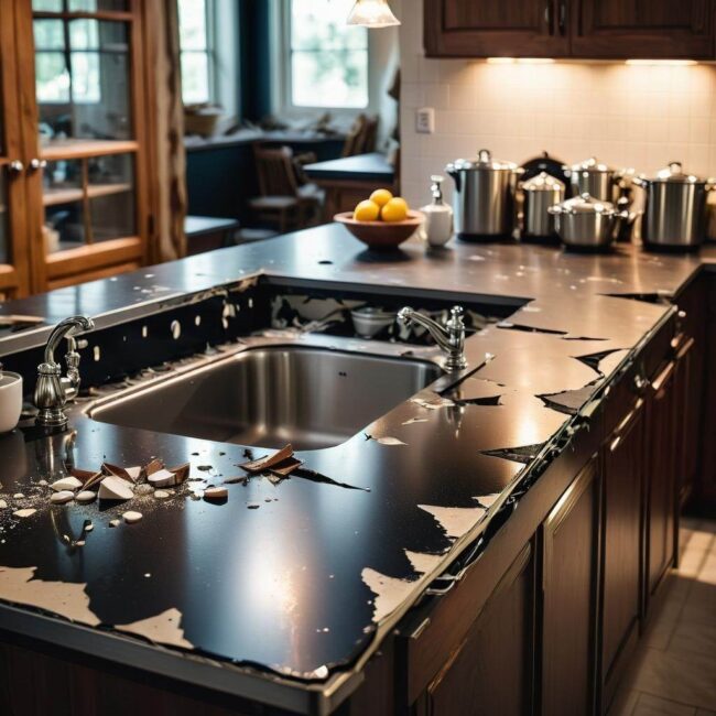 Skuteczne usuwanie wgnieceń z blatu