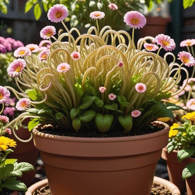 Szkodliwość glist w kwiatach