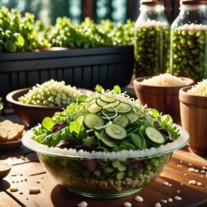 Szybkie porady na odkwaszenie przesolonej sałatki