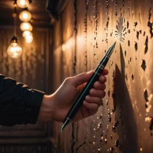 Szybkie usuwanie śladów długopisu ze ściany