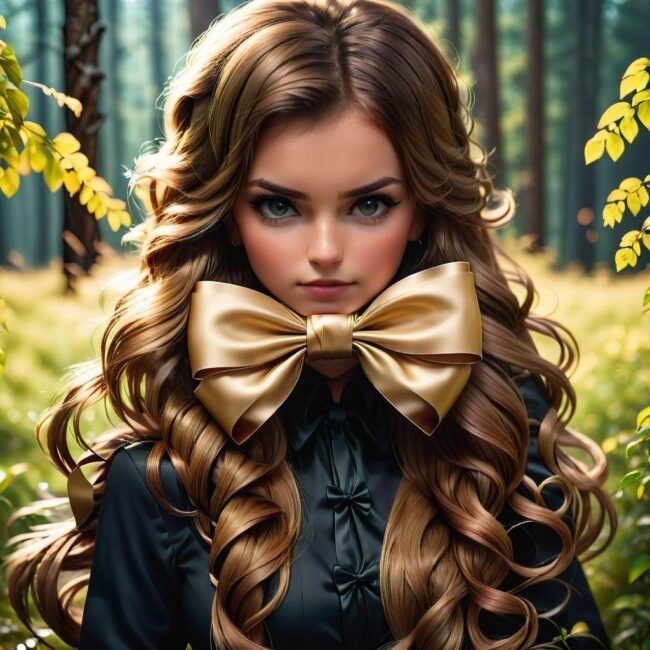 Tworzenie ozdobnych kokard z włosów