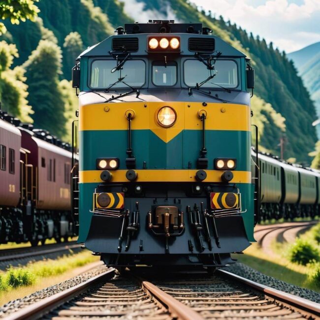 Waga elektrycznego pociągu z pełnym obciążeniem