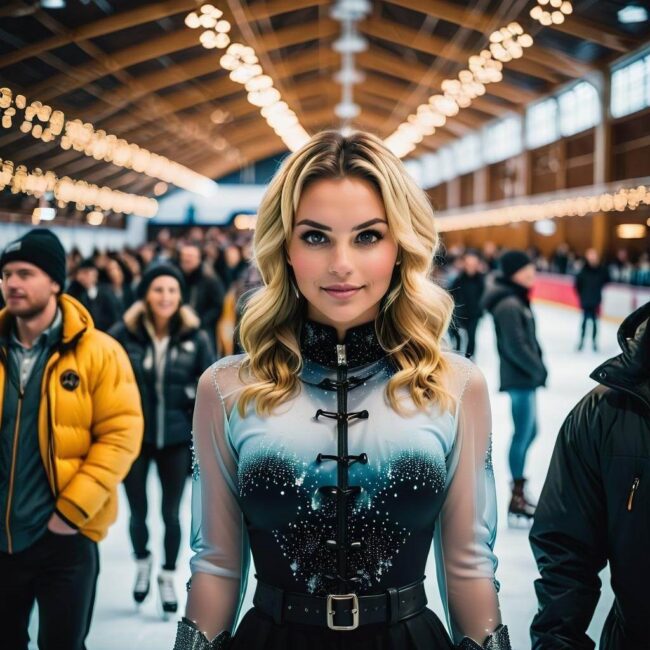 Warstwowa odzież na lodowisko