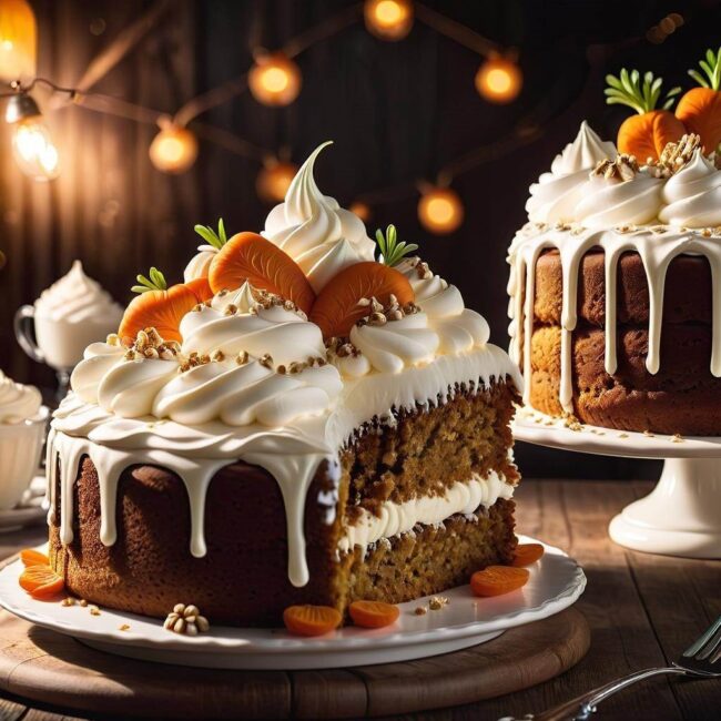 Zdrowa wersja ciasta marchewkowego