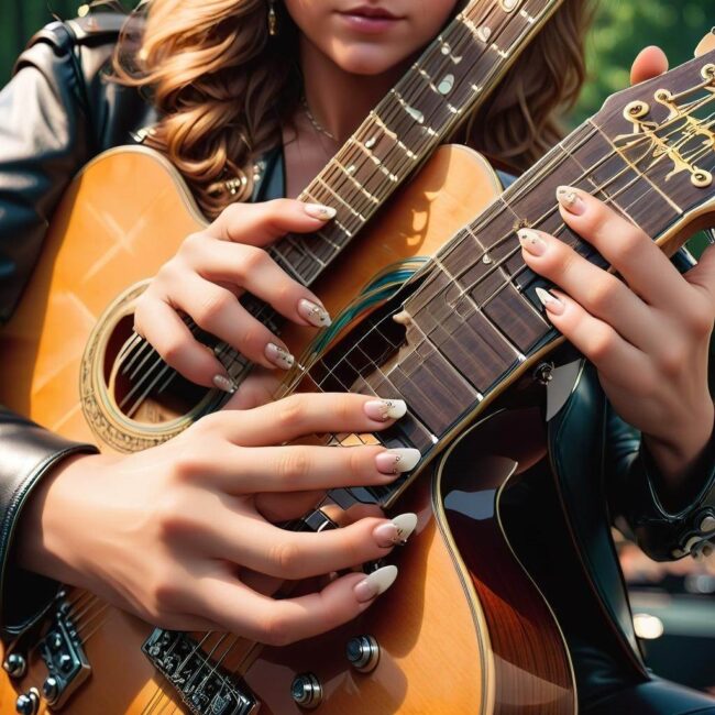 Zrównoważony rozwój paznokci a gra na gitarze